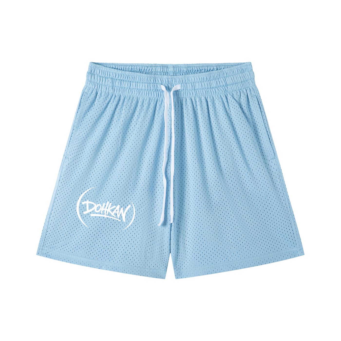 Mesh Drawstring Shorts