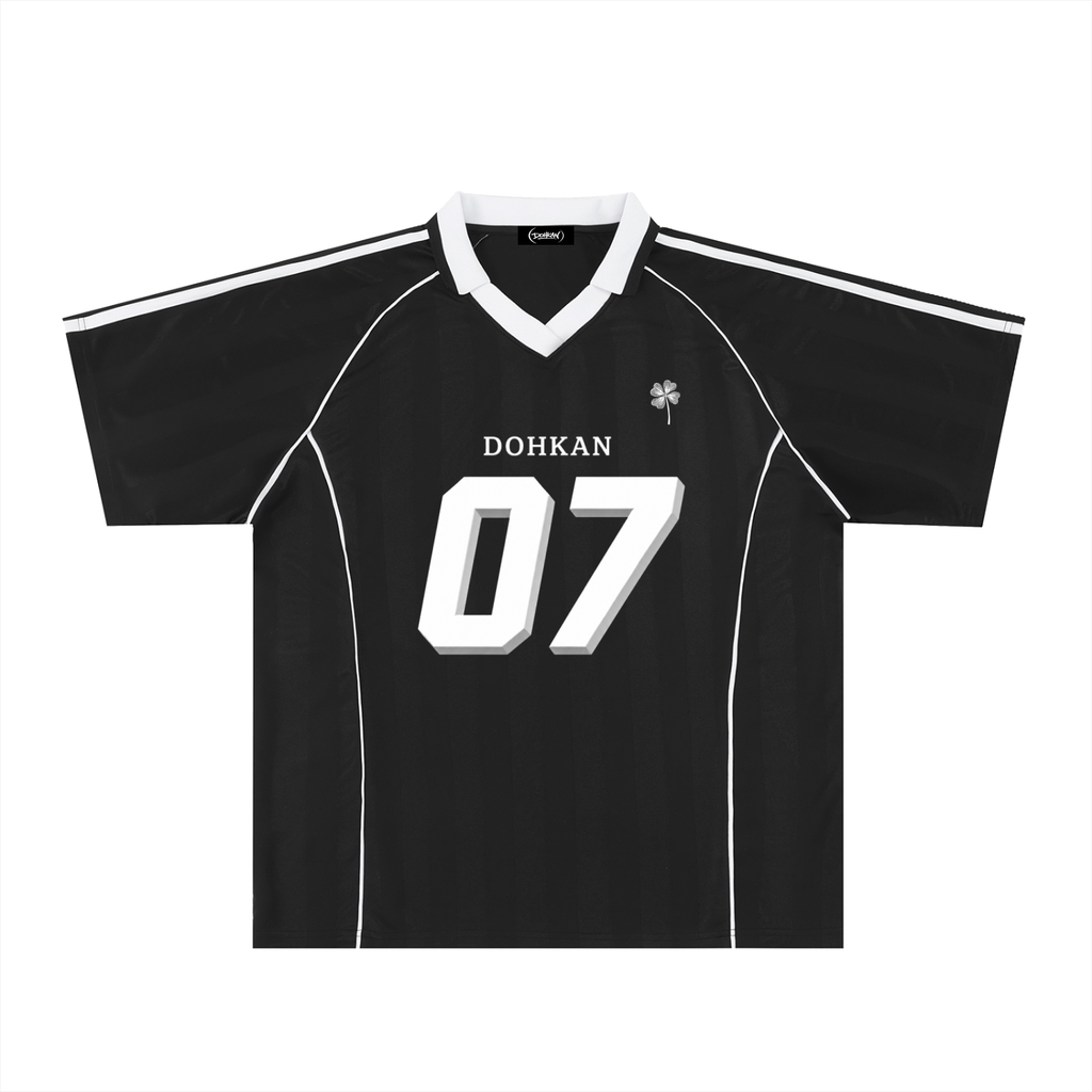 Shadow Stripe Collared Soccer Jersey