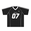 Shadow Stripe Collared Soccer Jersey