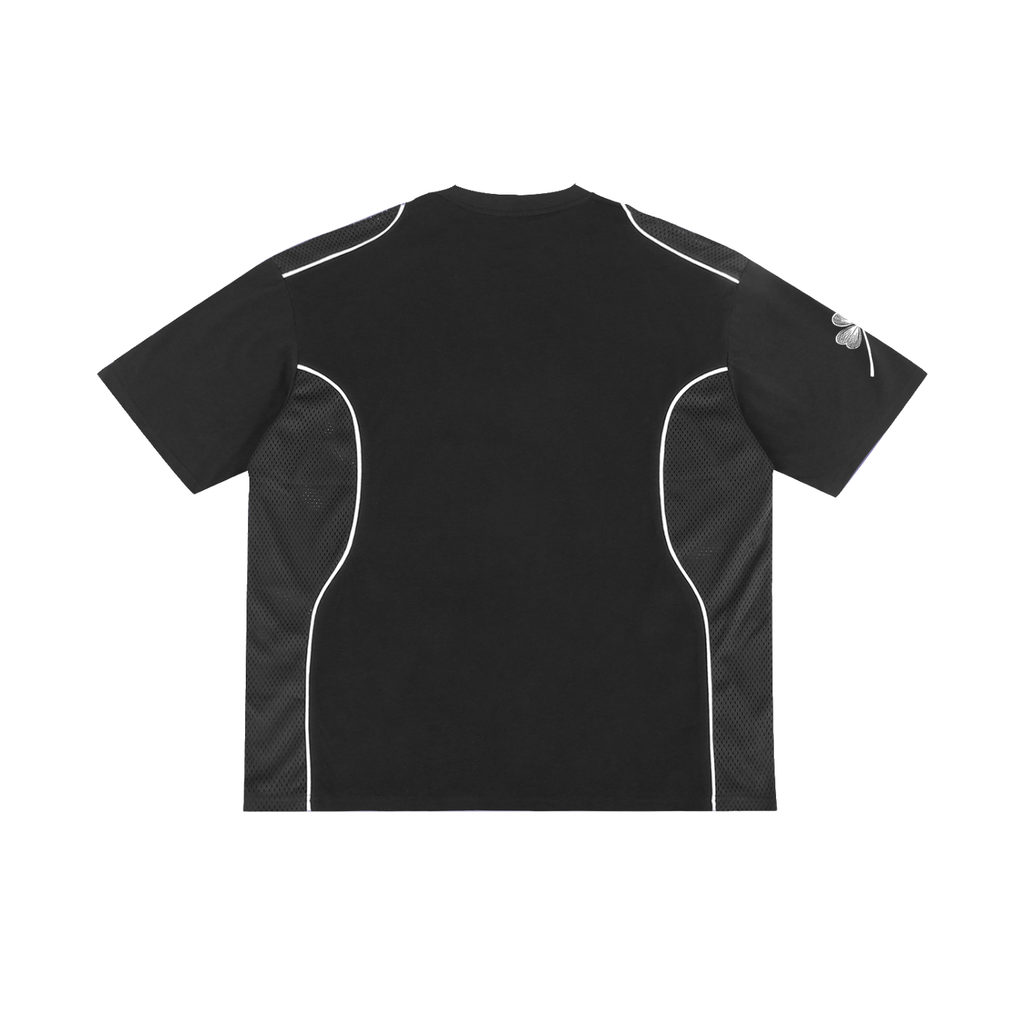 Contrast Piped Panel T-Shirt