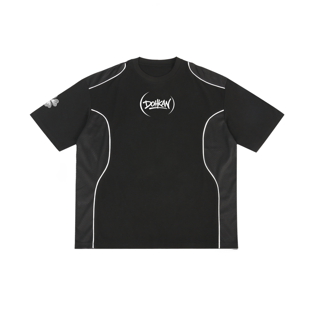 Contrast Piped Panel T-Shirt