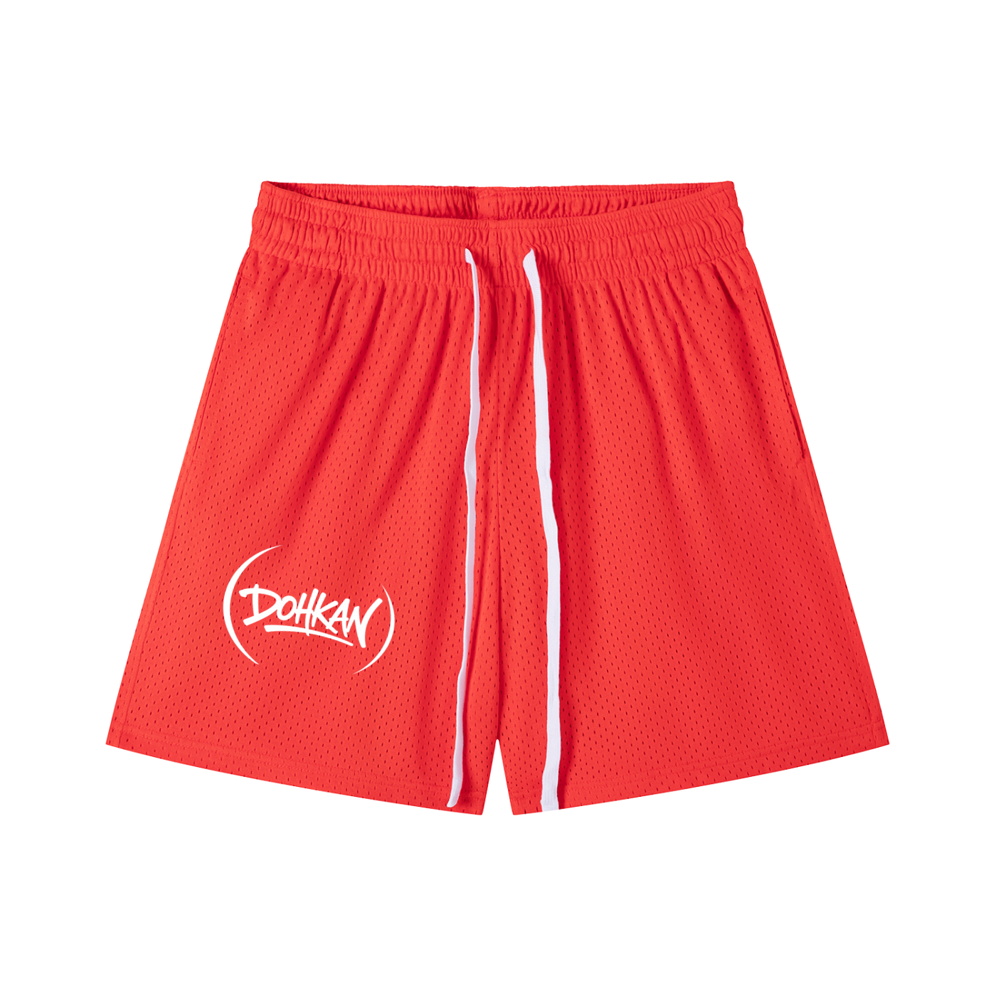 Mesh Drawstring Shorts